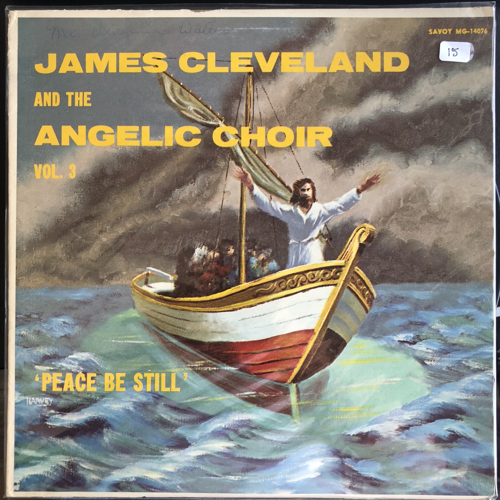 James Cleveland and the Angelic Choir Vol 3 Peace Be Still