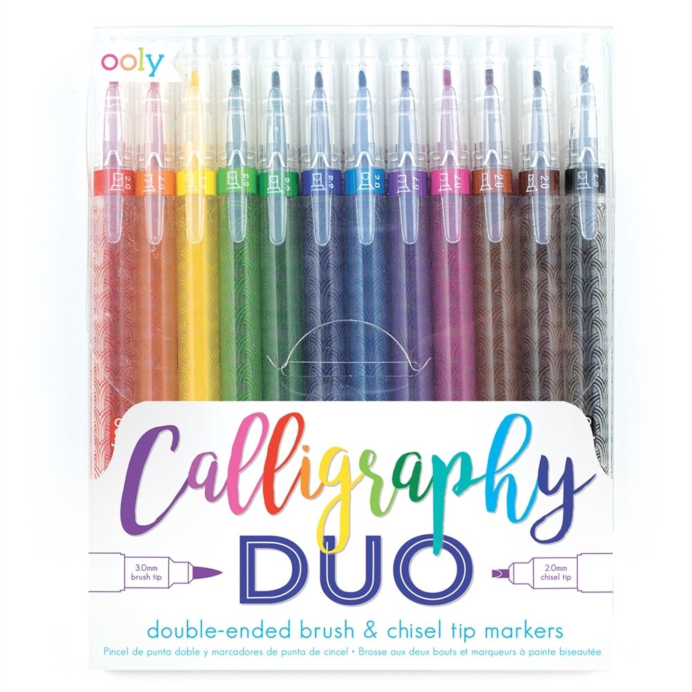 Calligraphy Duo Chisel and Brush Tip Market 879426009269