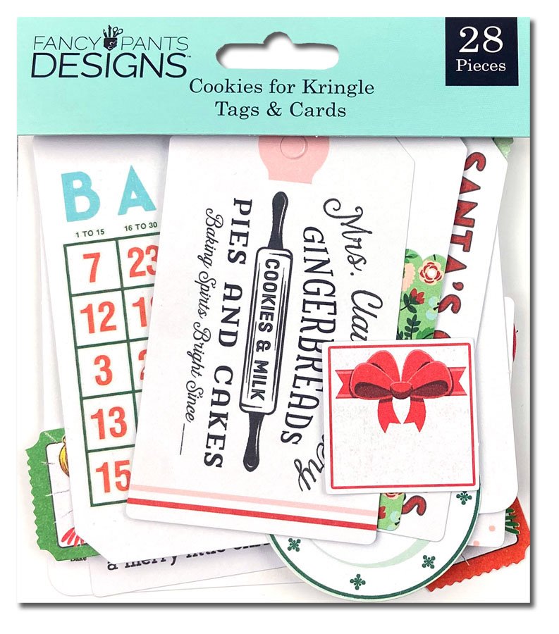 Cookies For Kringle Collection - Christmas - Ephemera - Cards and Tags