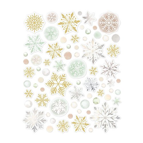 SLEIGH BELLS RING - GLISTEN STICKERS