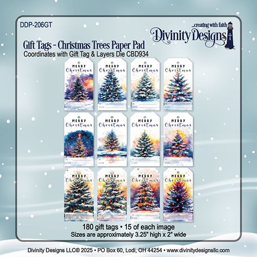 GIFT TAGS - CHRISTMAS TREES