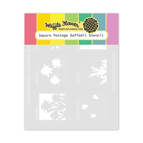SQUARE POSTAGE - DAFFODIL