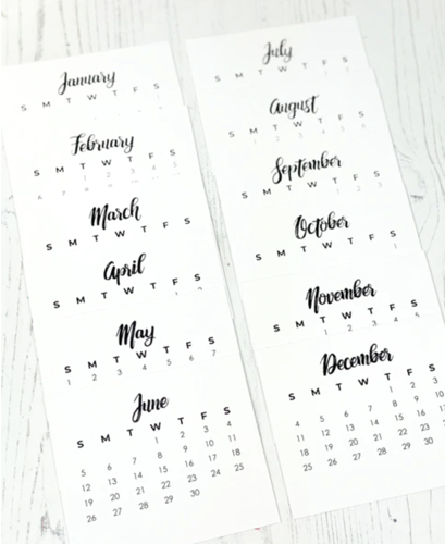 2022 MINI DESK CALENDAR 683318477841