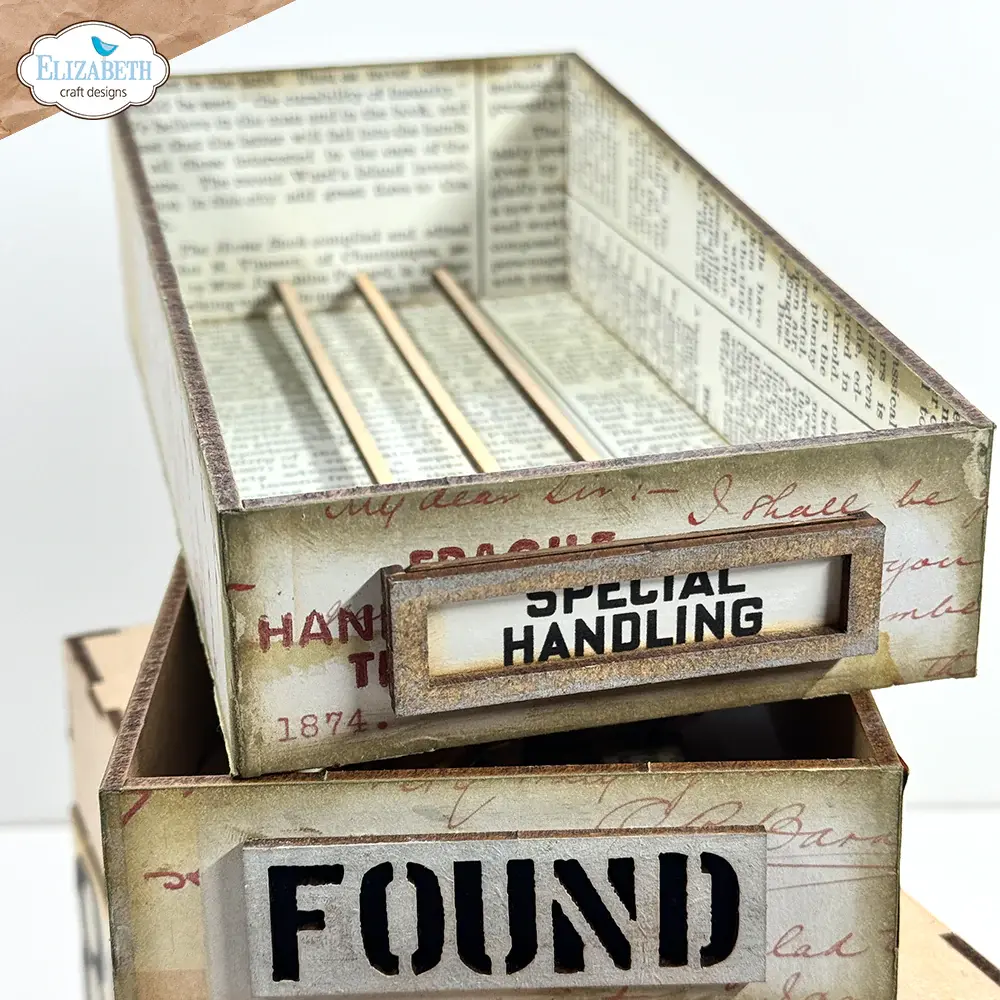 Elizabeth Craft - Planner Card Box - 741527317171