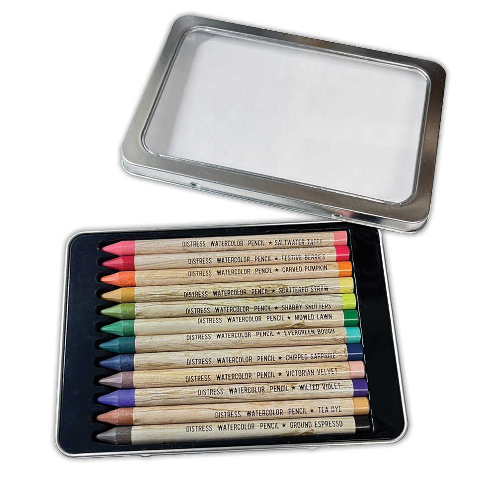 Tim Holtz Distress - Watercolor Pencils - SET 4 - 789541083580