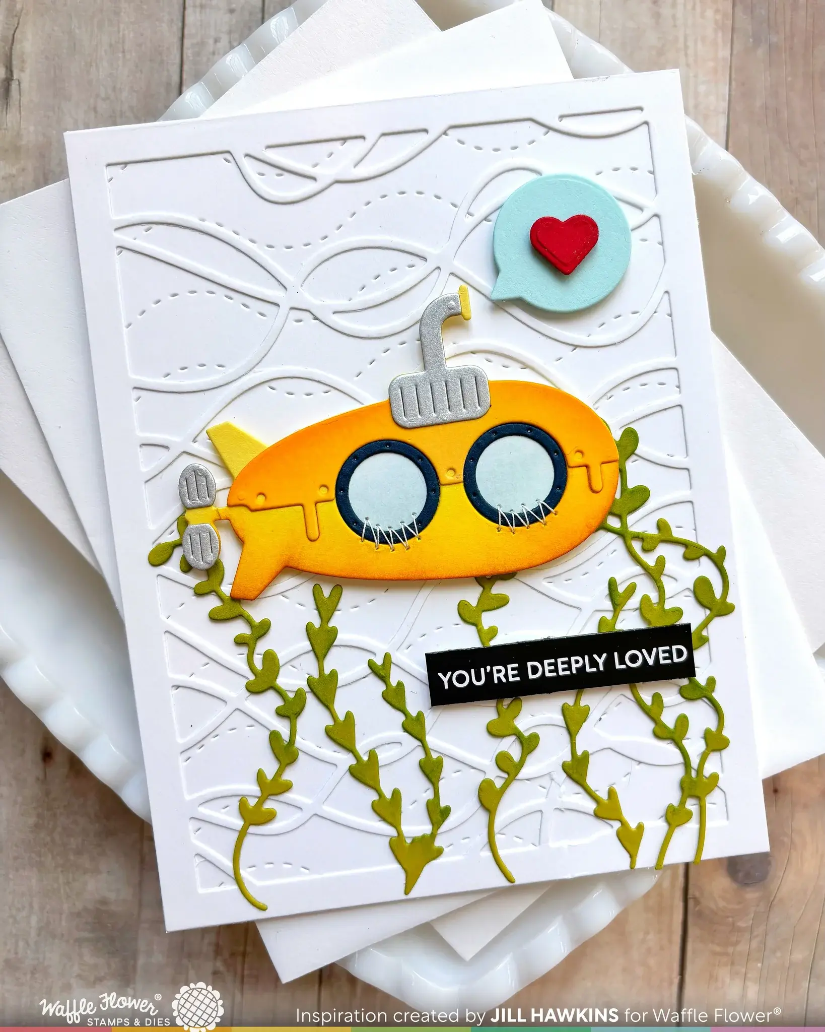 Waffle Flower - Die Set - HAPPY SUBMARINE - 780348662633