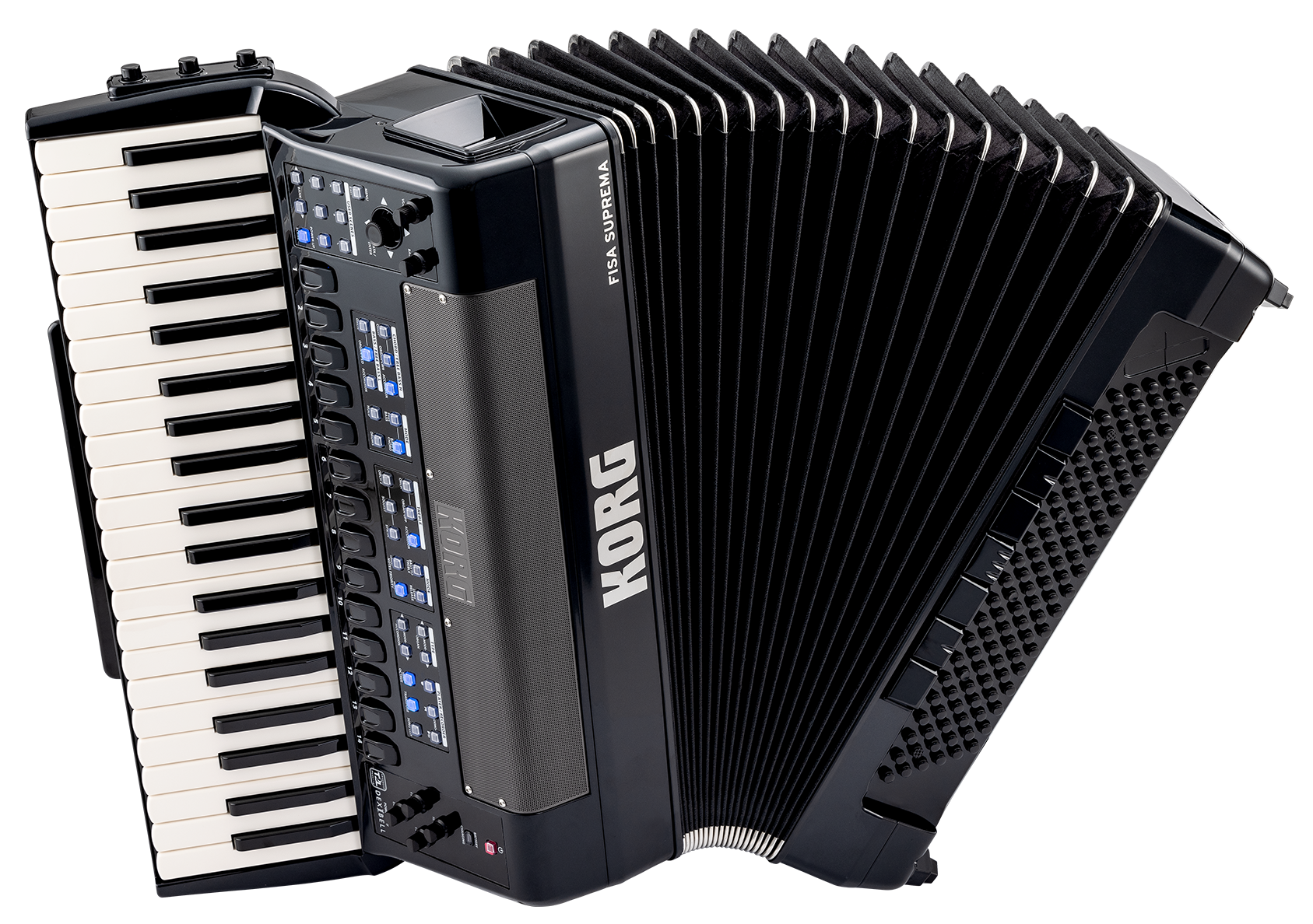 NEW Black KORG Fisa Suprema Digital Piano Accordion 41 120