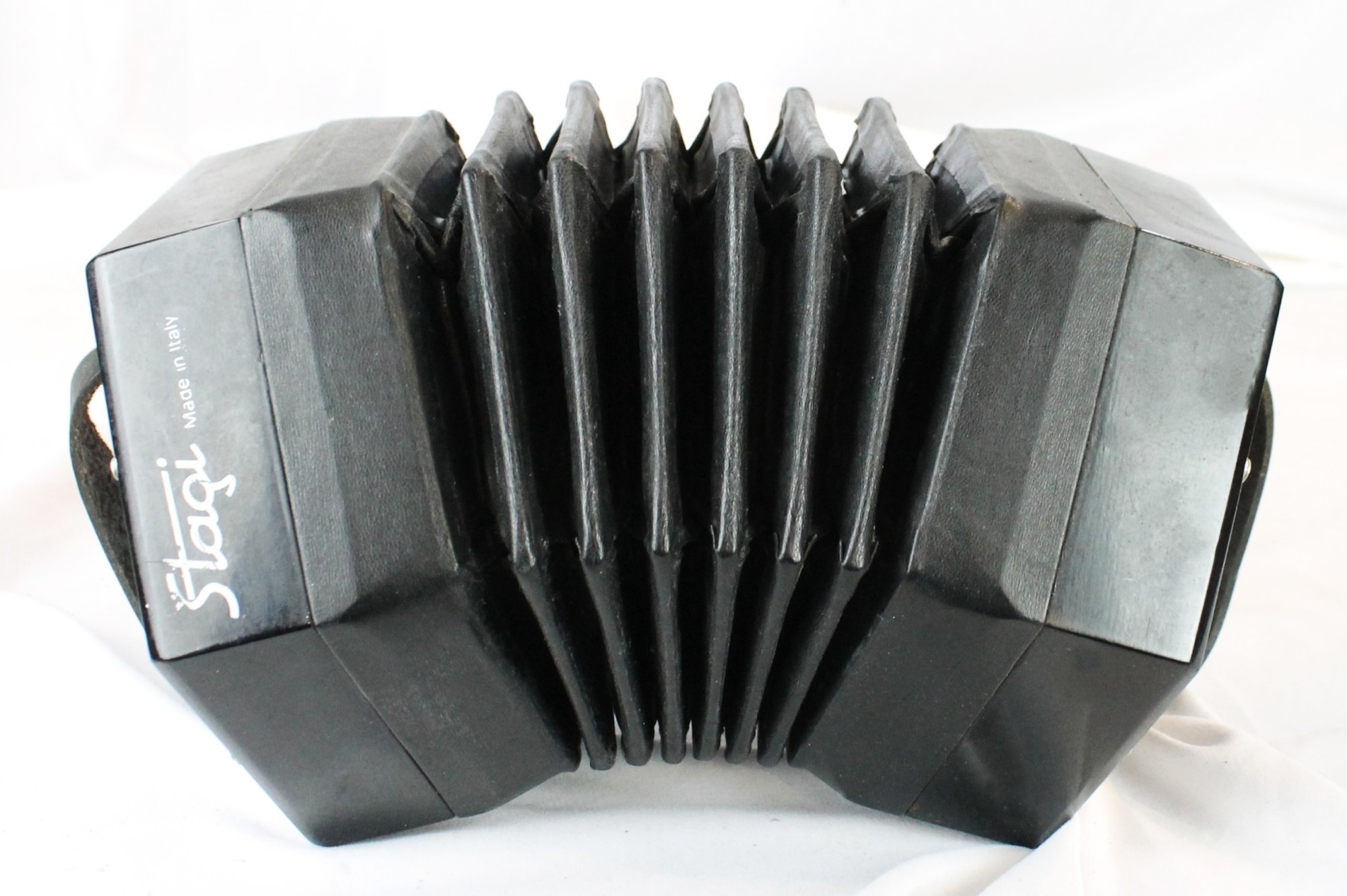7926 - Black Stagi W15-LN Anglo Concertina CG M 30