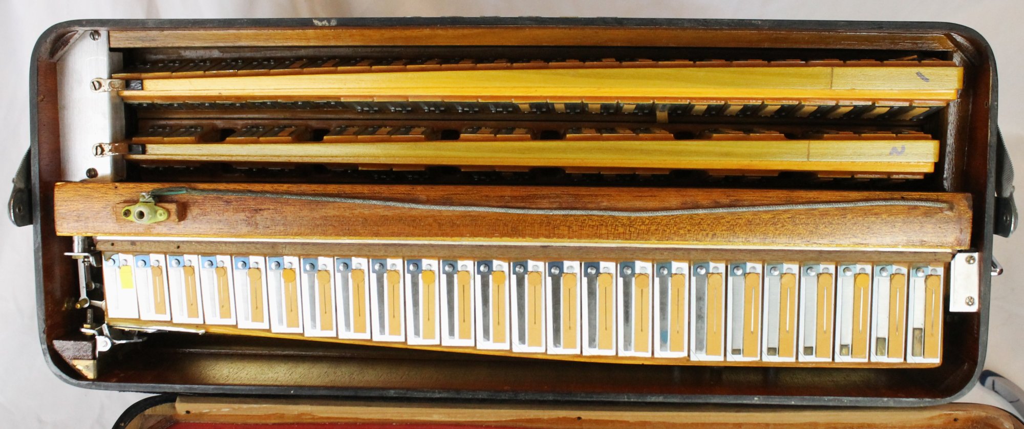 7945 - Black Sonola AA20 Tone Chamber Piano Accordion LMMH 41 120