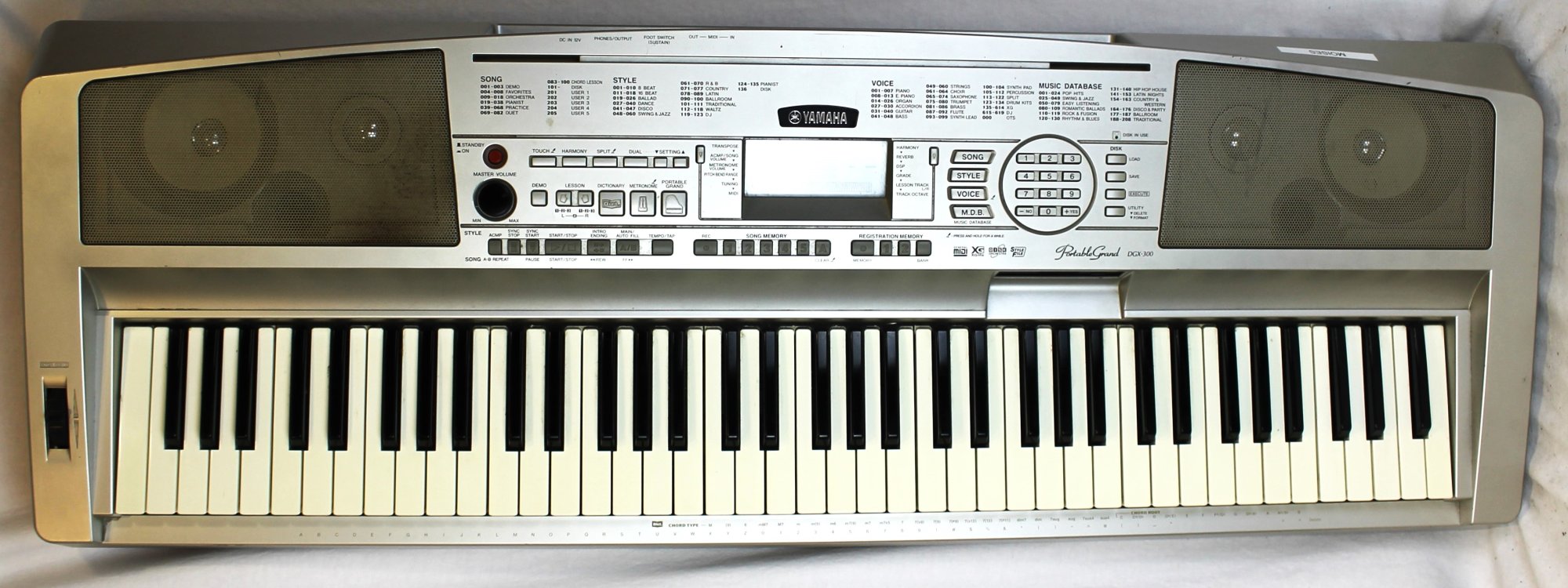 Gimnast Victor Ecua ie Yamaha Digital Grand Piano Dgx 500 Aparat Foto 