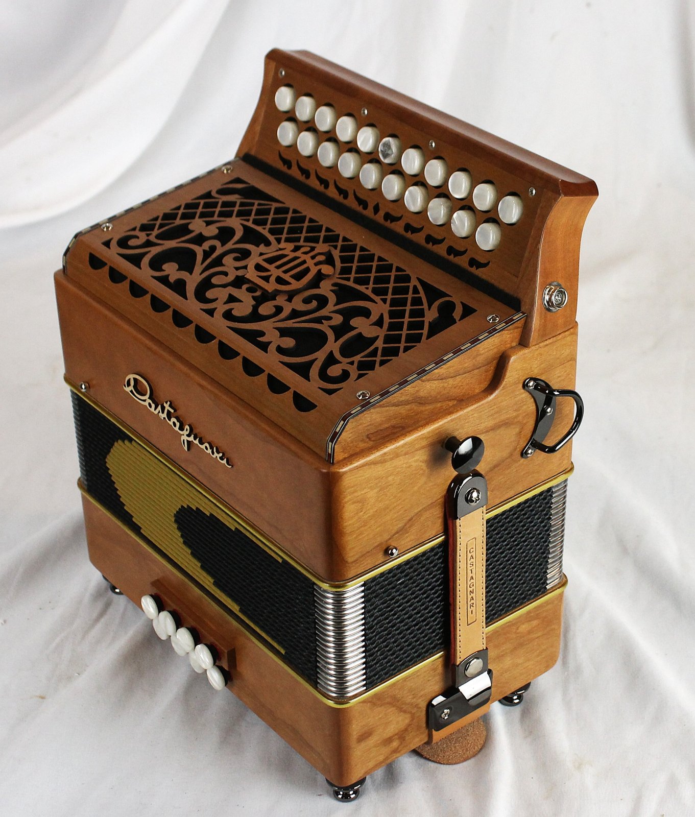 NEW Cherry Castagnari Sharon Diatonic Button Accordion BC LMM