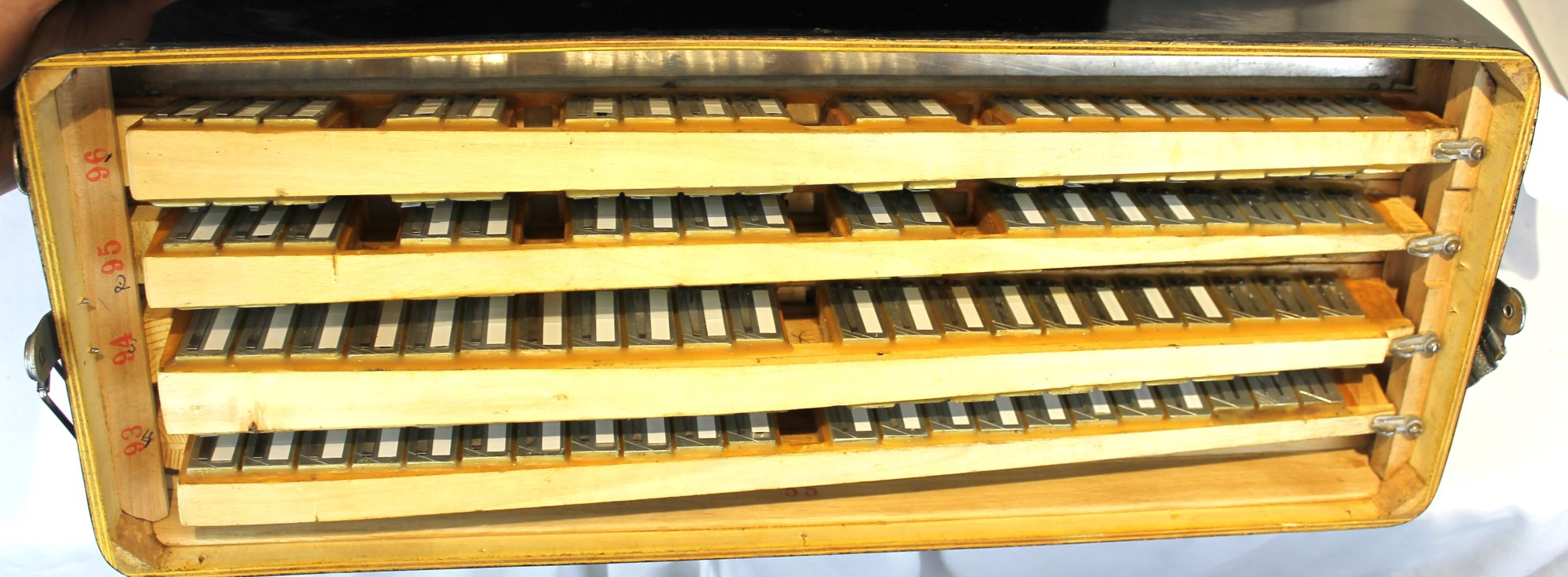 5632 - Black Harmony Castelfidardo Piano Accordion LMMH 41 120