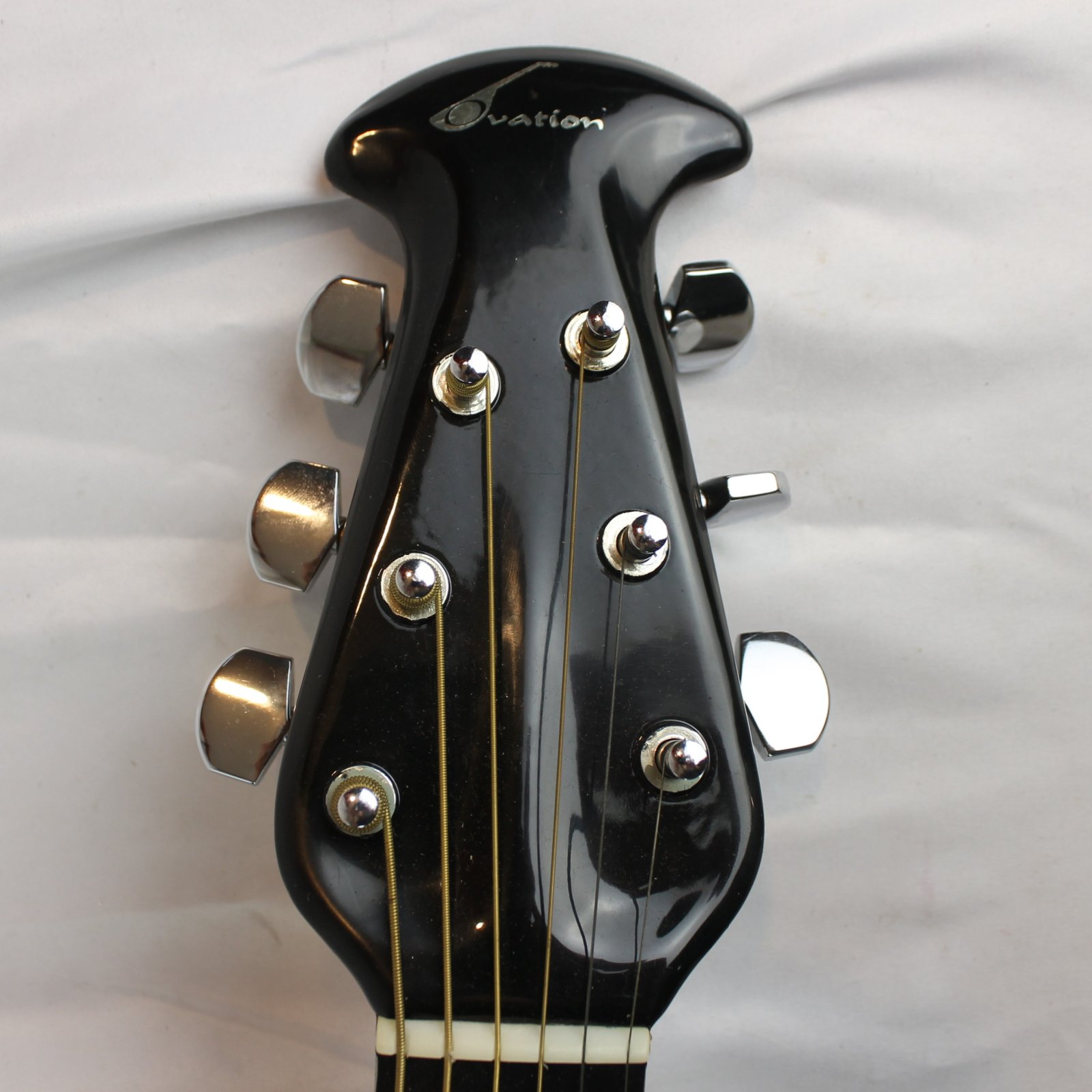 7586 - Sunburst Matrix By Ovation 1132 Six String Acoustic Guitar