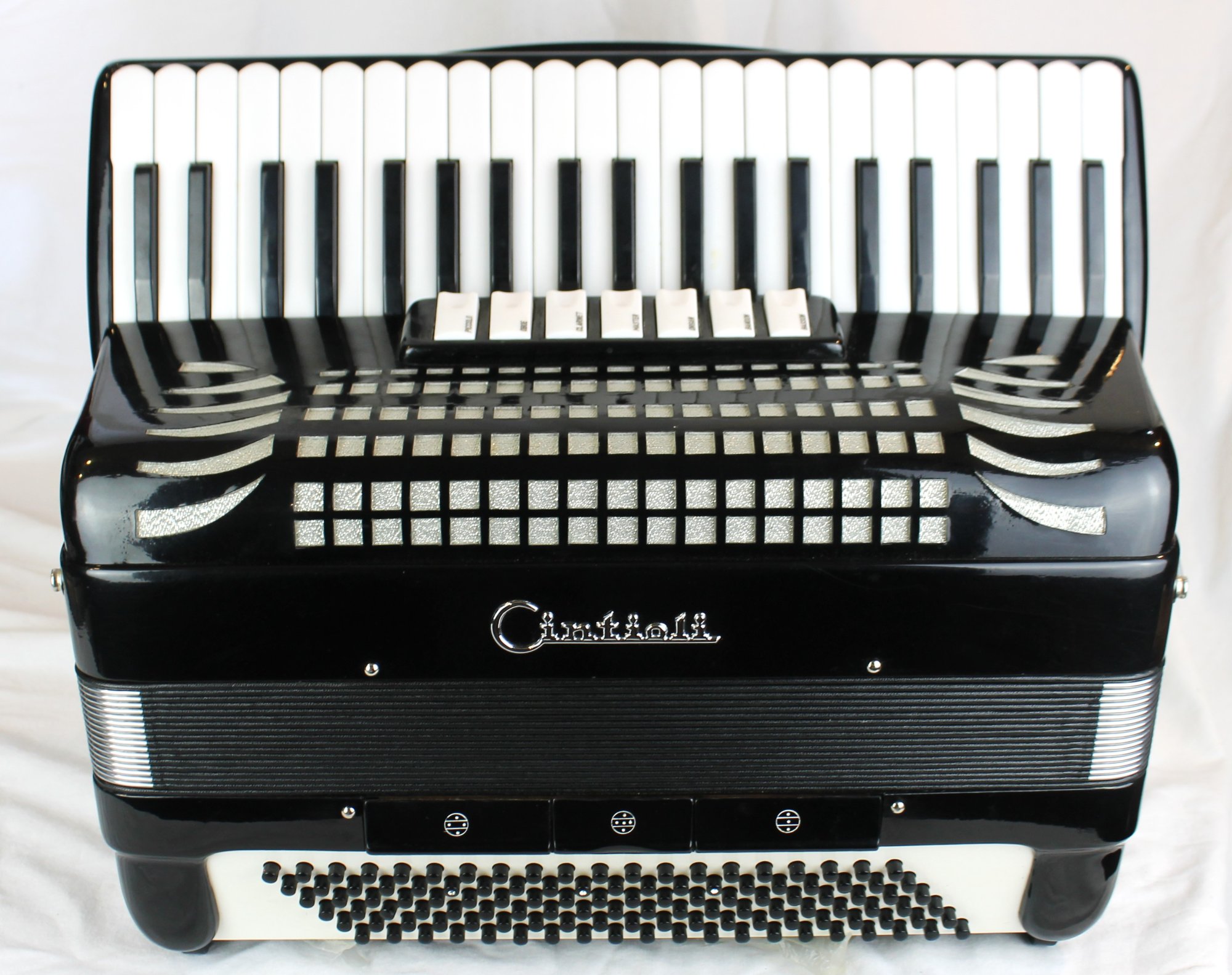 7630 - Black Cintioli Piano Accordion LMH 41 120