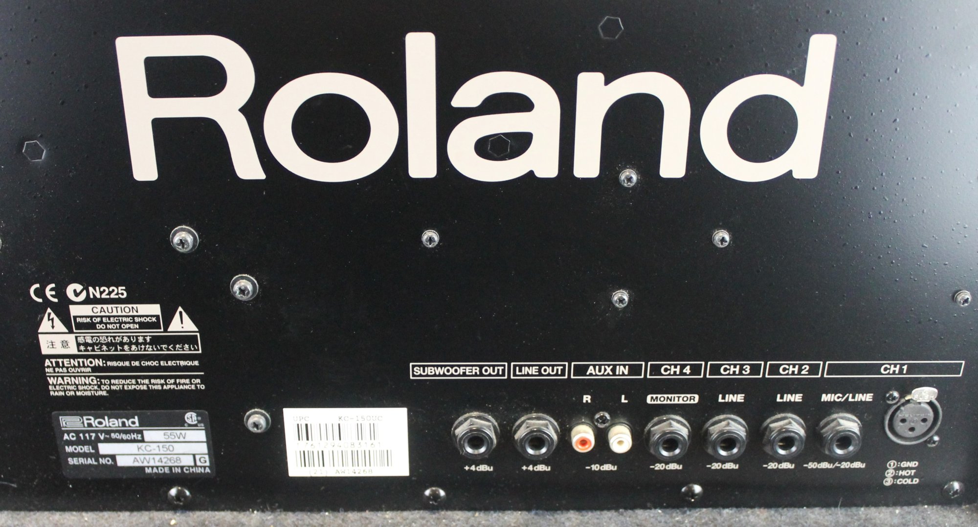 6647 - Navy Blue Roland KC-150 - 4-Channel Mixing Keyboard