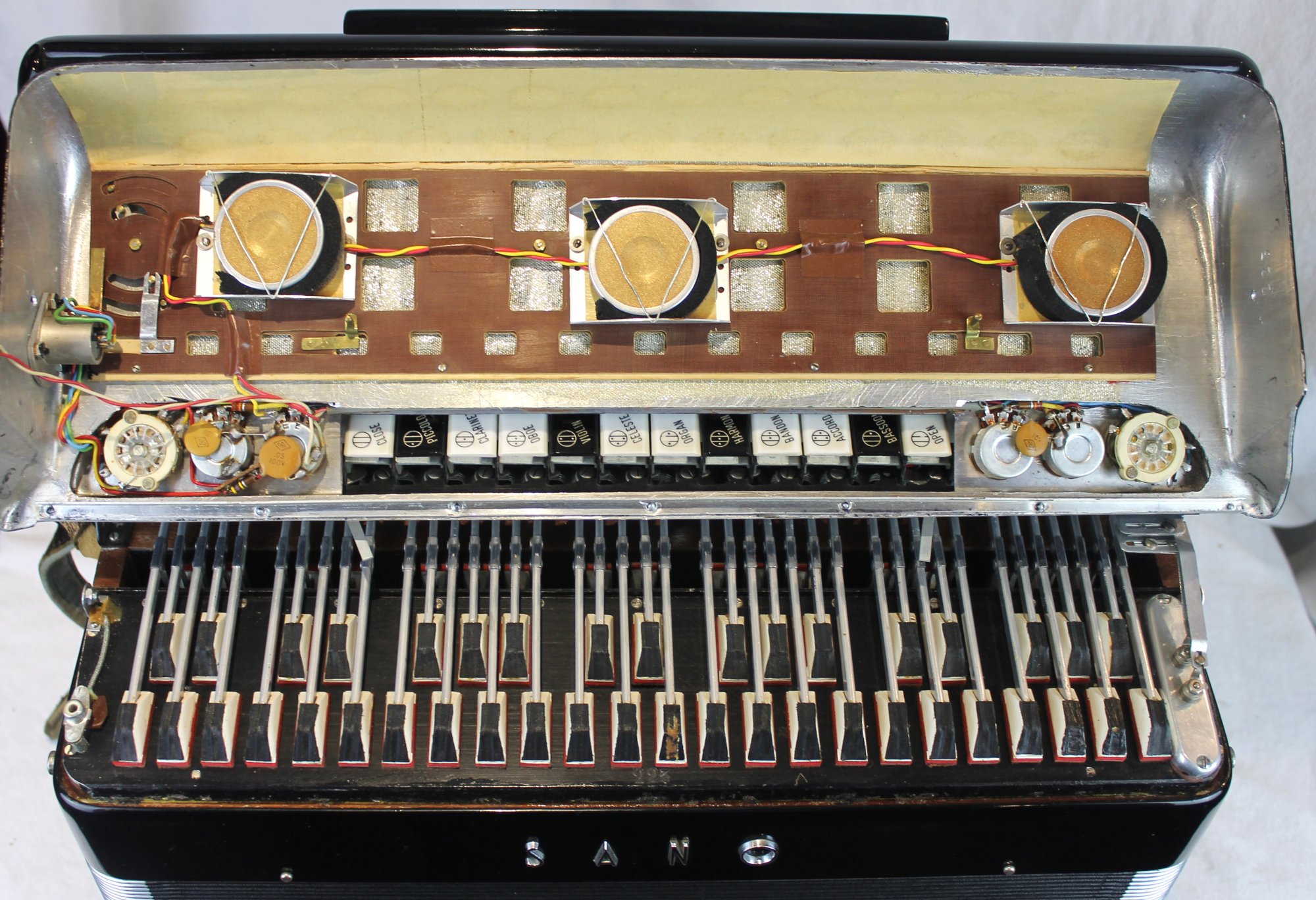 SANO様　オーダーページ 6863 - Black Sano Stereo Sixty - Concert Master Piano Accordion