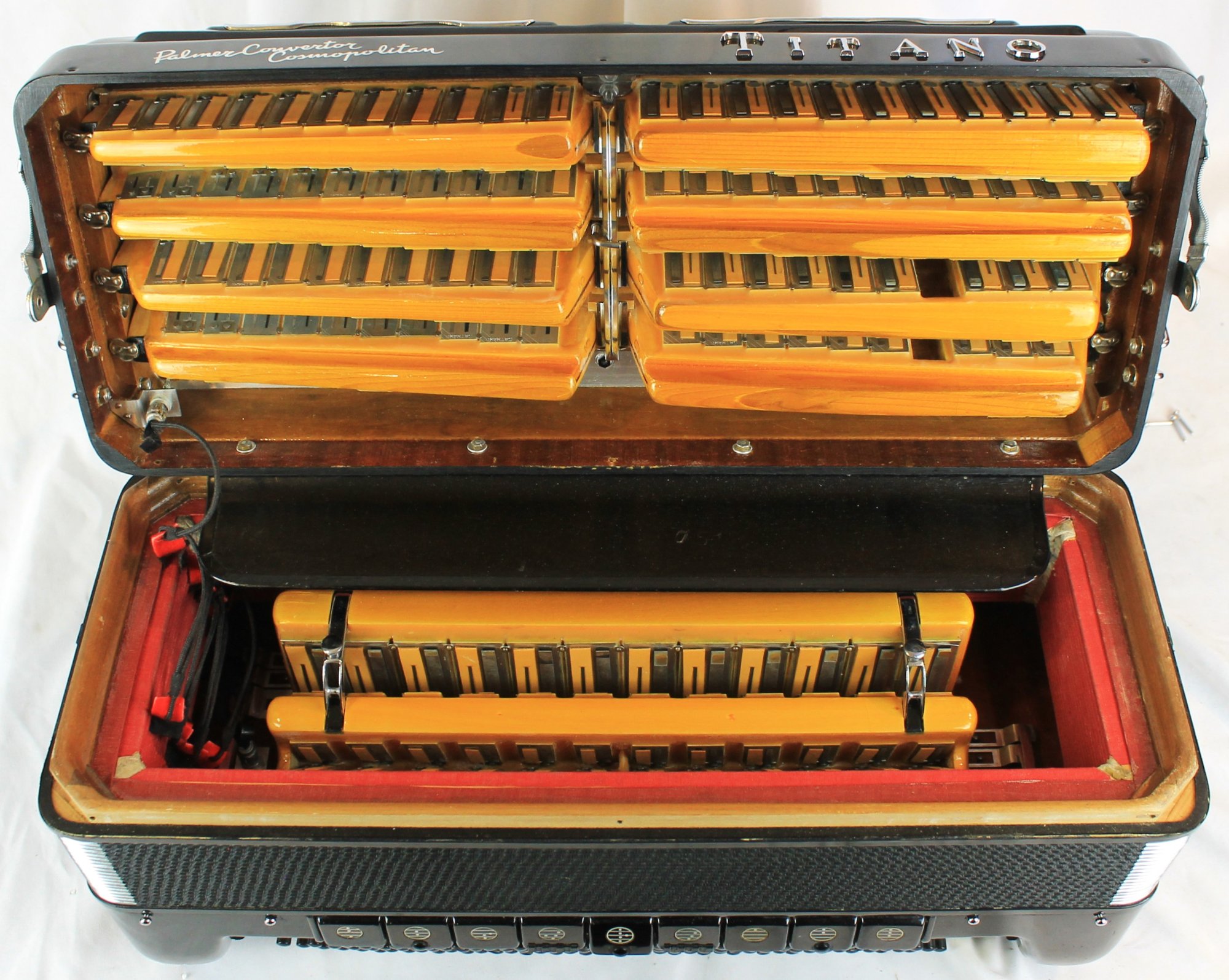 超レア Adriano&Paolo Giorgetti社 1984 ポストモダン 7658 - Black Titano Cosmopolitan CATRARO Palmer Converter Piano