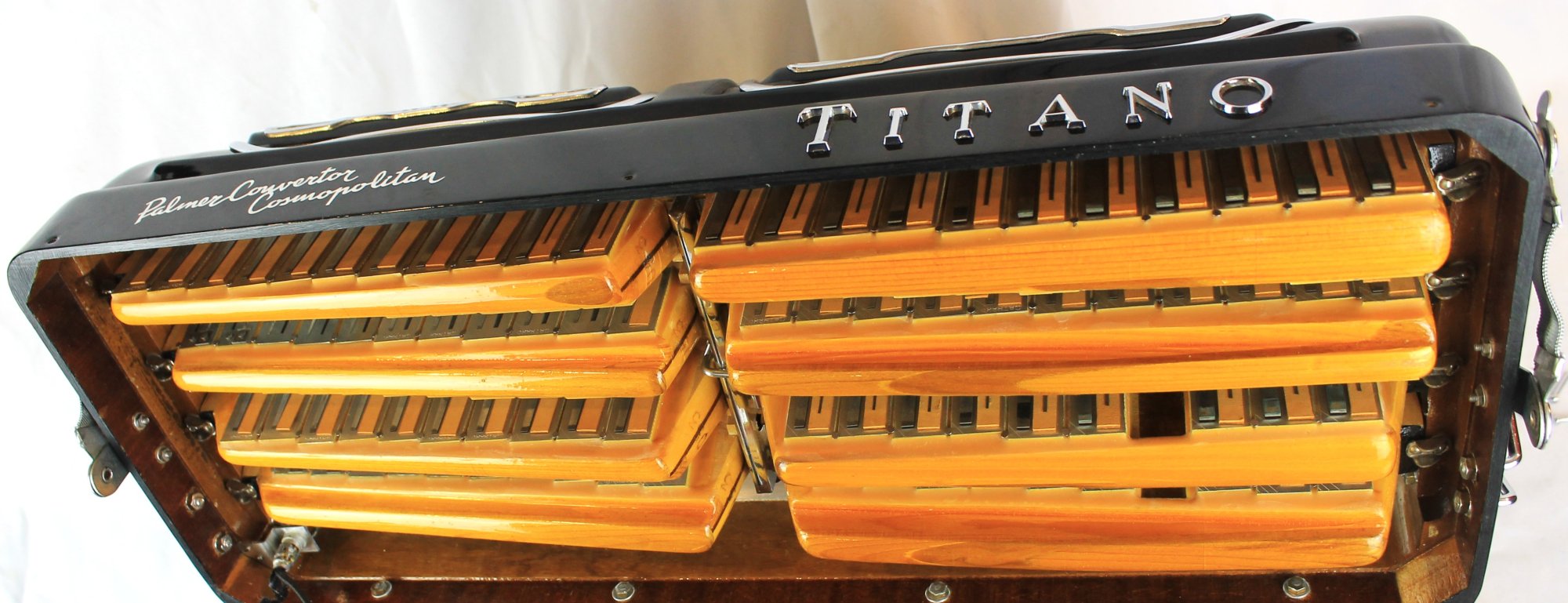 7658 - Black Titano Cosmopolitan CATRARO Palmer Converter Piano