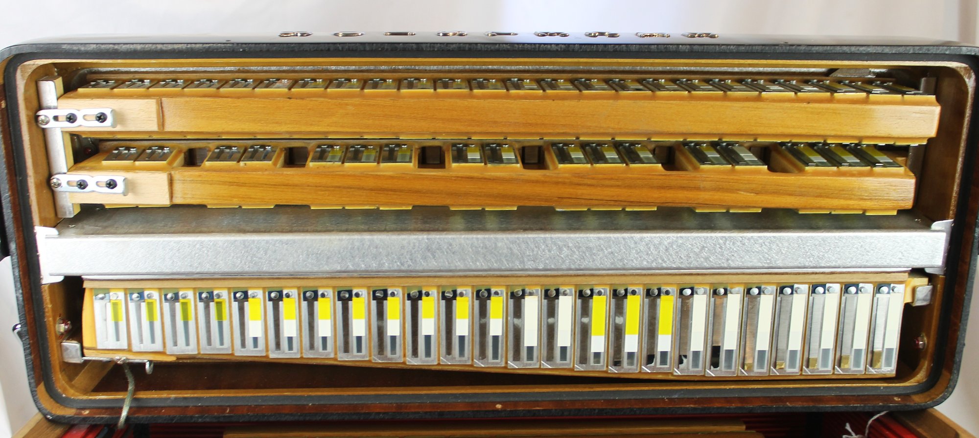 8277 - Black Excelsior Continental AC Professional Piano Accordion