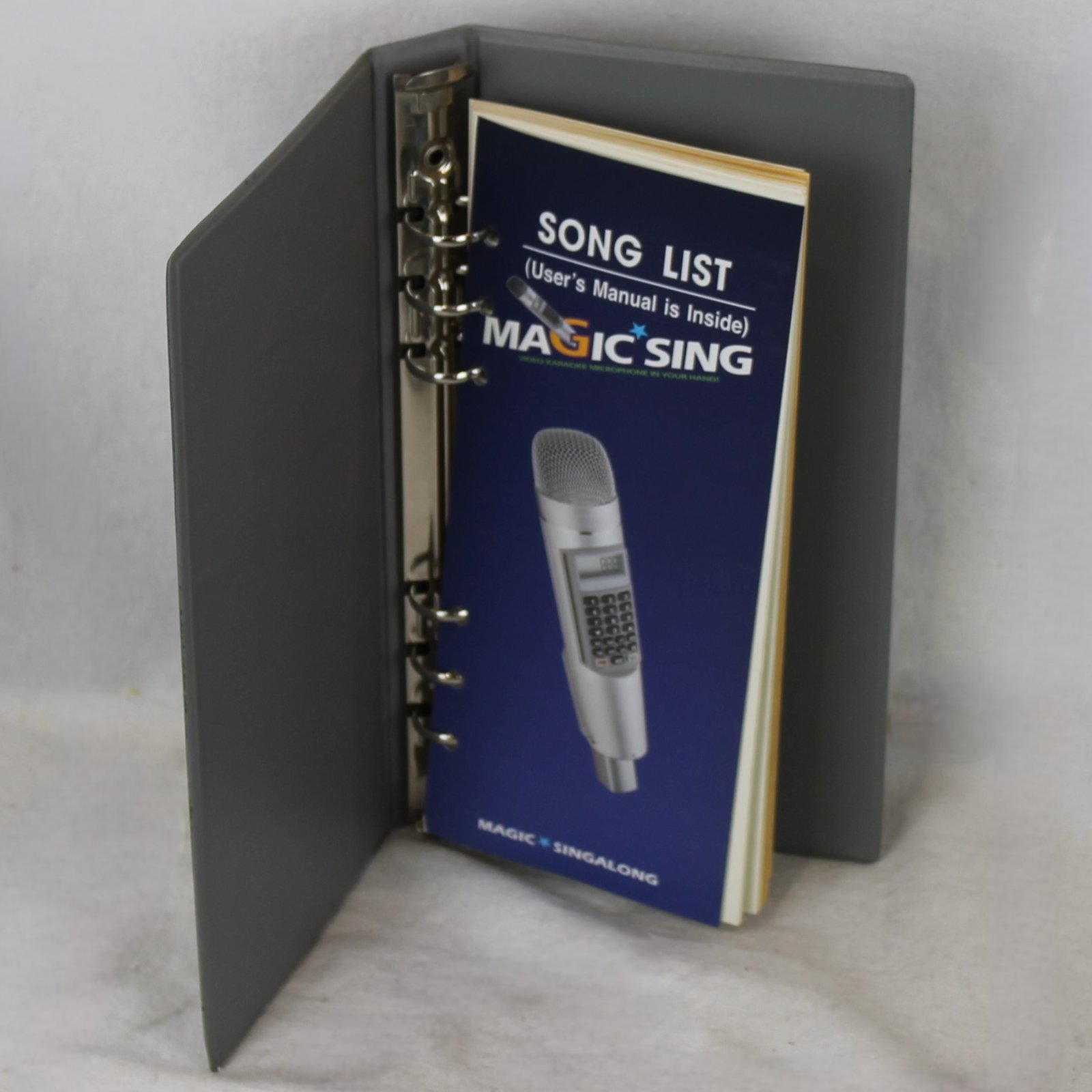 Manuel Utilisateur Magic Sing - Liste De Chansons - Livre Karaoké - Occasion