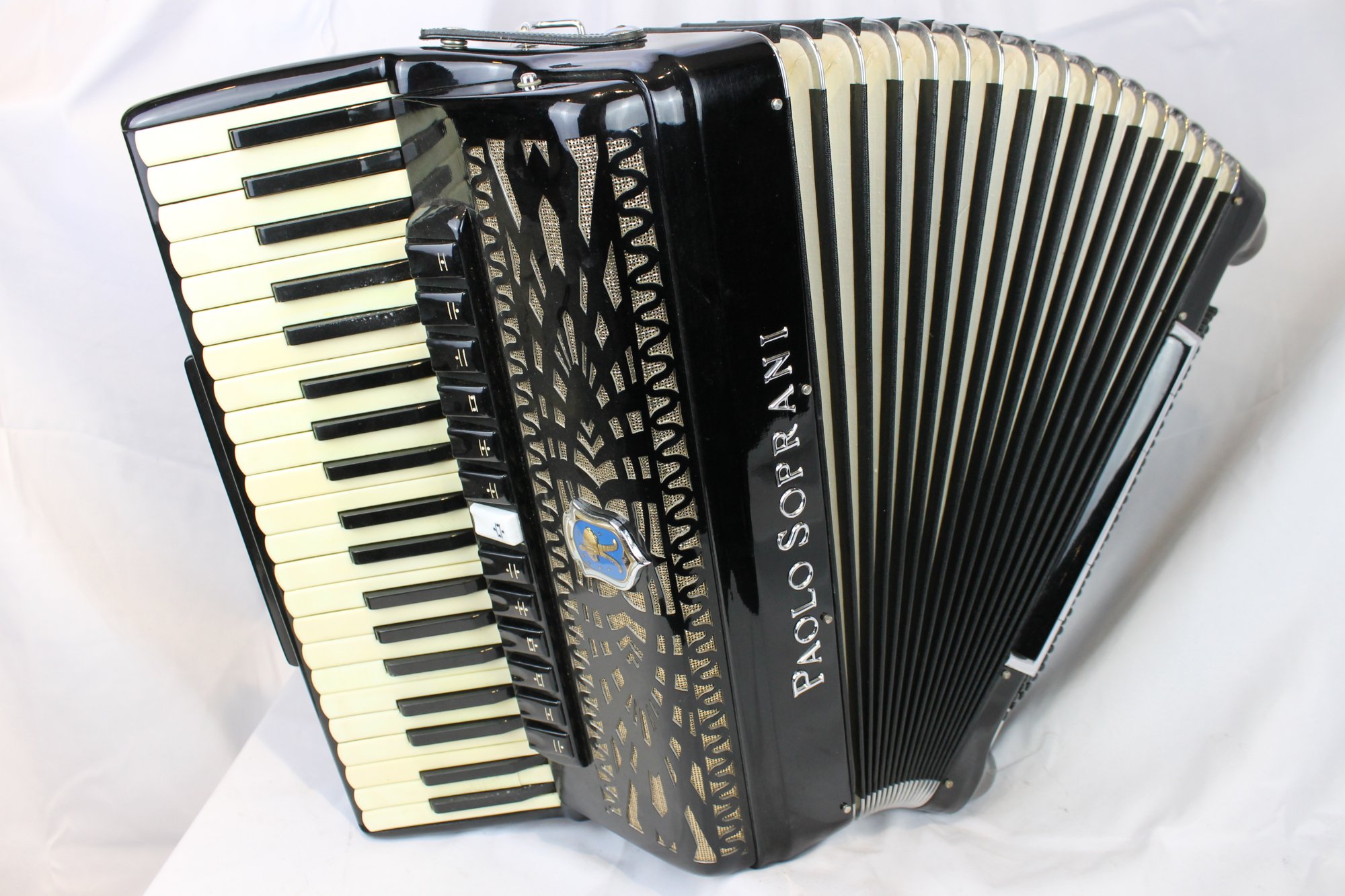 4066 Black Paolo Soprani Super Paolo Piano Accordion LMMH 41 120