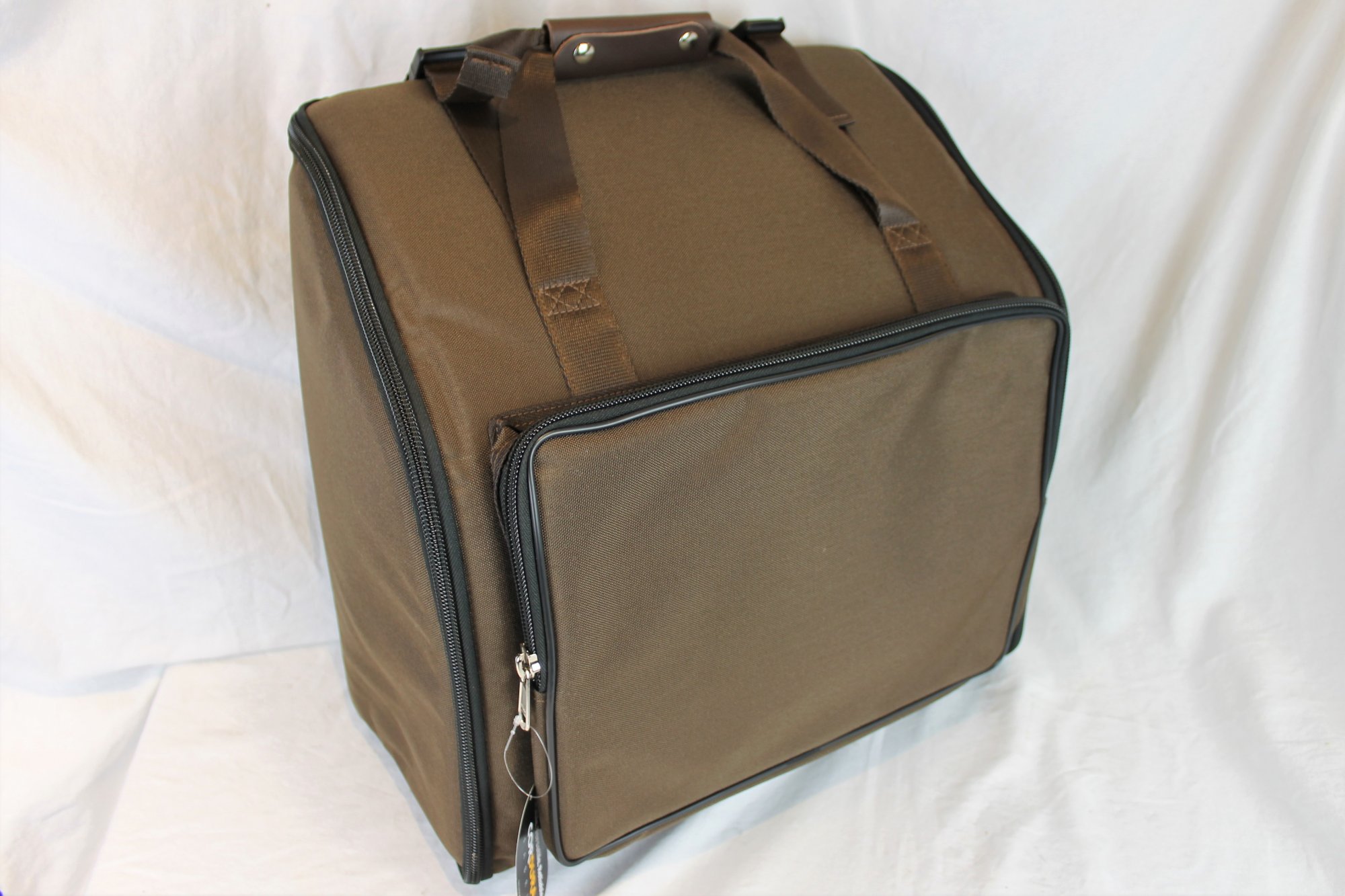 NEW Brown Fuselli Soft Case Gig Bag for Accordion 21.5 x 19
