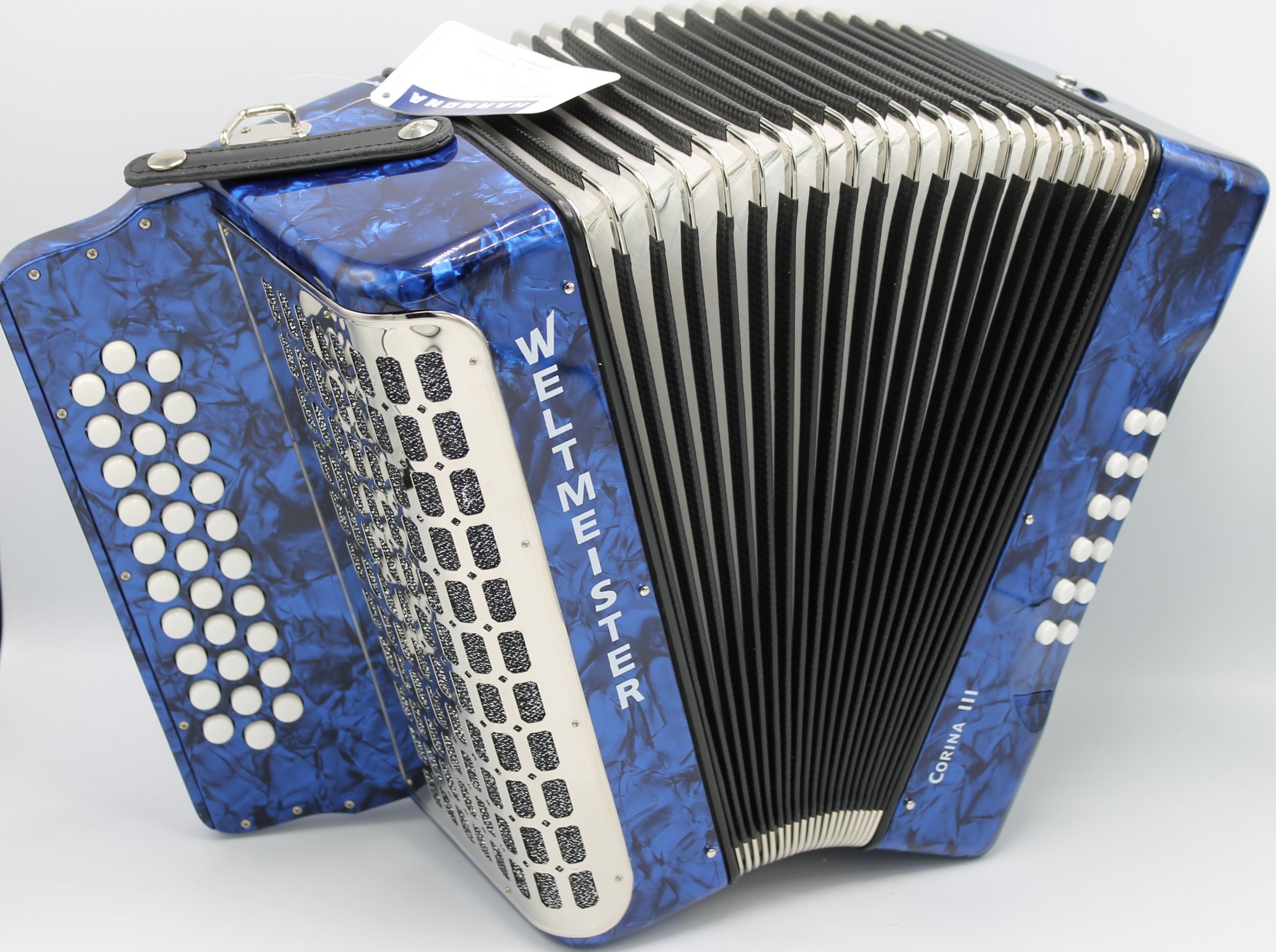 モリガン WINNER NEW Weltmeister 521 Corina III Button Accordion MMM 31 12