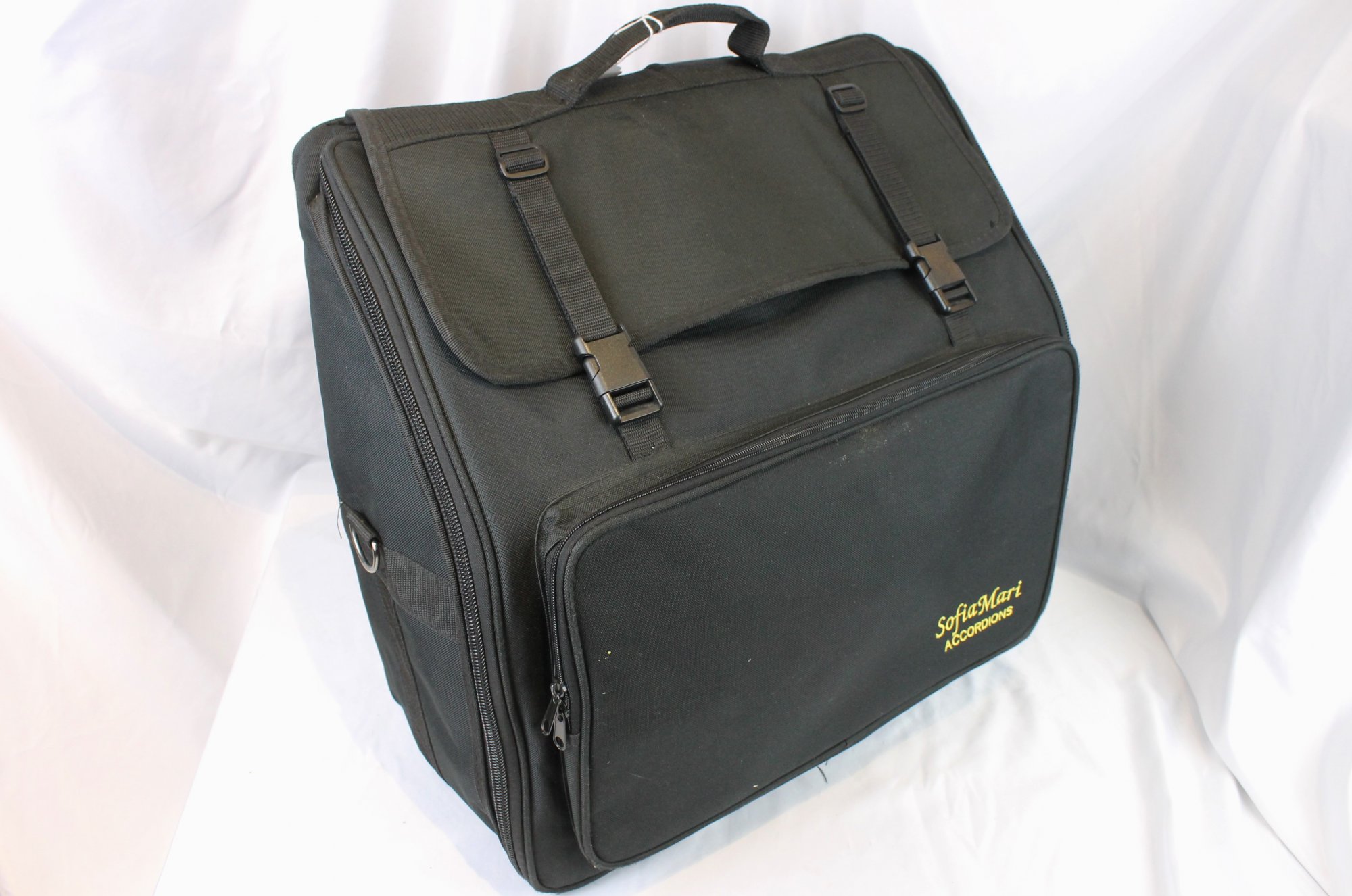 Black SofiaMari Gig Bag for Accordion 18.5 x 18.5 x 8
