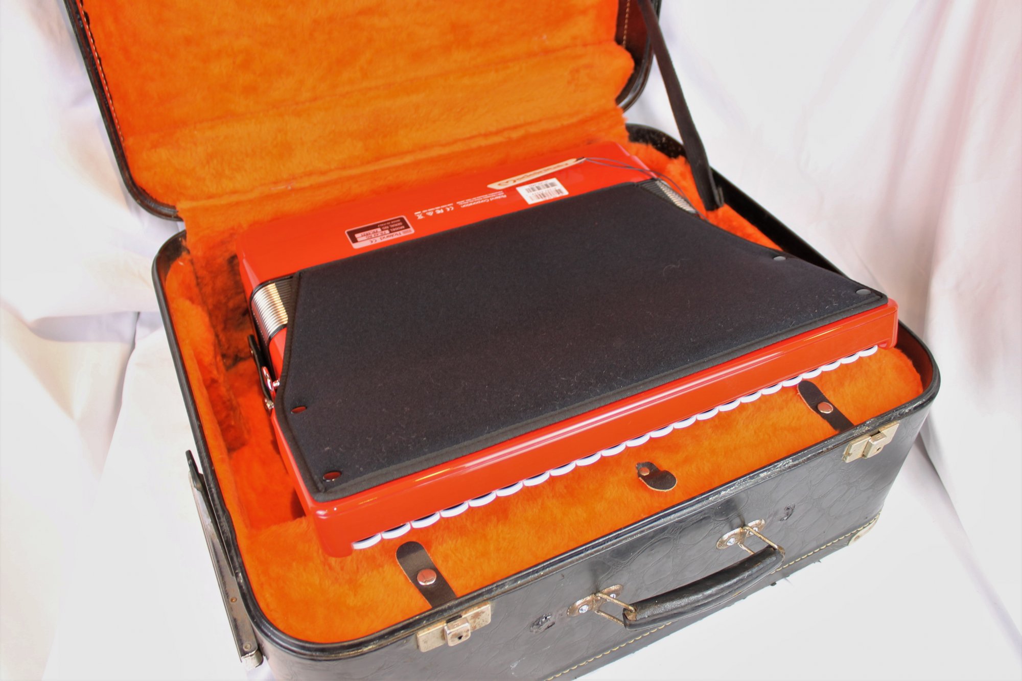 Black Trolley Hard Case for Accordion 18 x 21 x 9.5 - Fits Roland