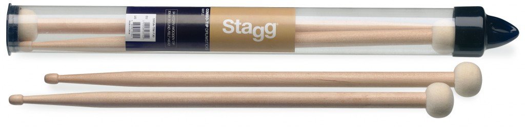 Stagg Sm5a Tim F30 Combo Tip Drumsticks Round Felt 5a Maple 882030237041