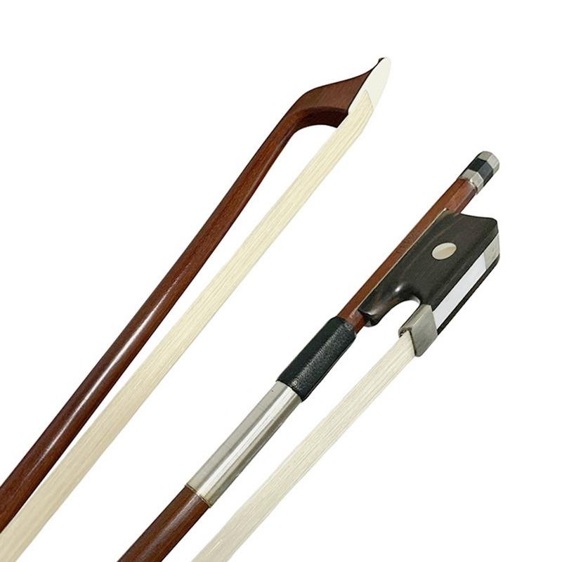 J. REMY VIOLIN BOW BRAZILWOOD 4/4 SIZE - 814295013238