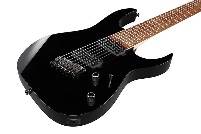 ギター IBANEZ RGMS7 PB Ibanez RGMS7 7-string Electric Guitar - Black | Sweetwater