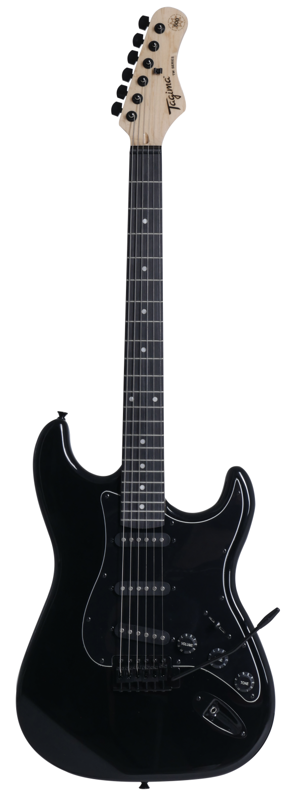 Tagima TG 500-BK-DF/BK Electric Guitar Black - 982021050011554