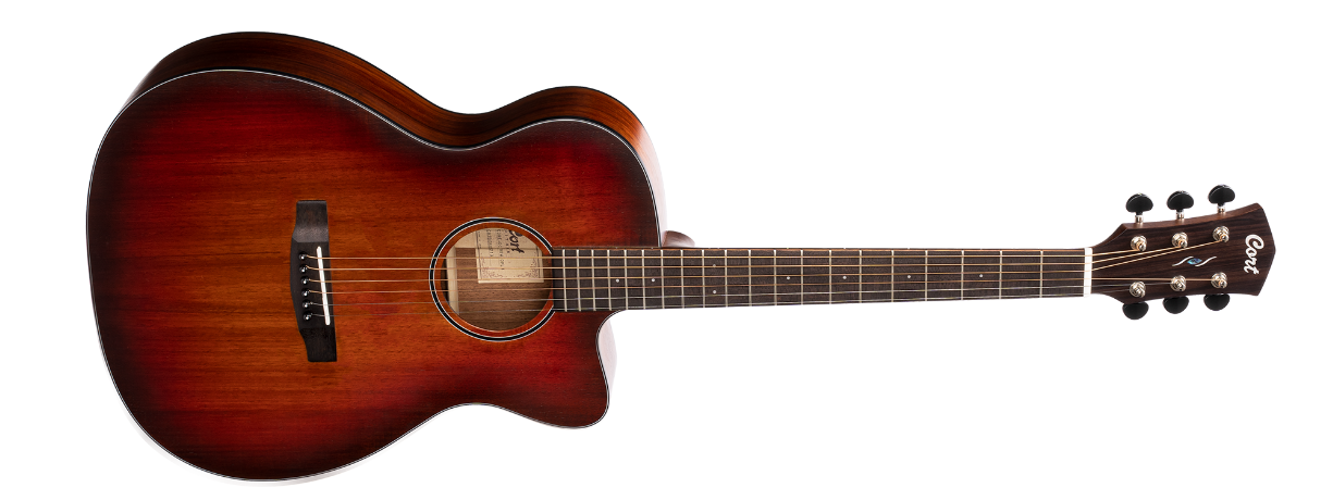 Cort CORE-GA-ABW-OPLB All Black Wood w/case