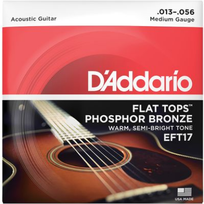 D'Addario EFT17 Flattops