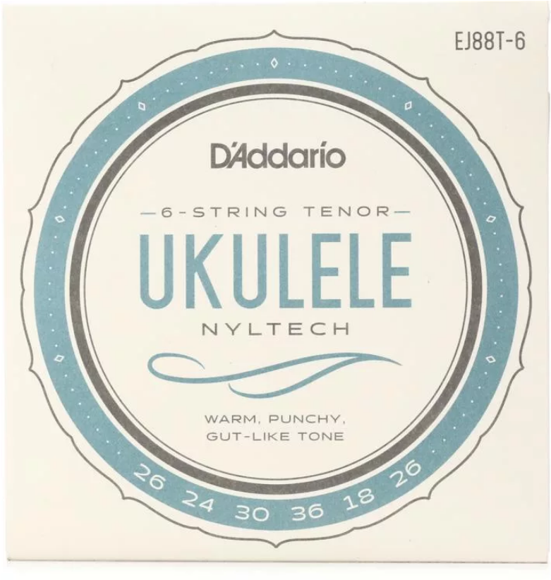 D'Addario EJ88T Nyltech tenor uke
