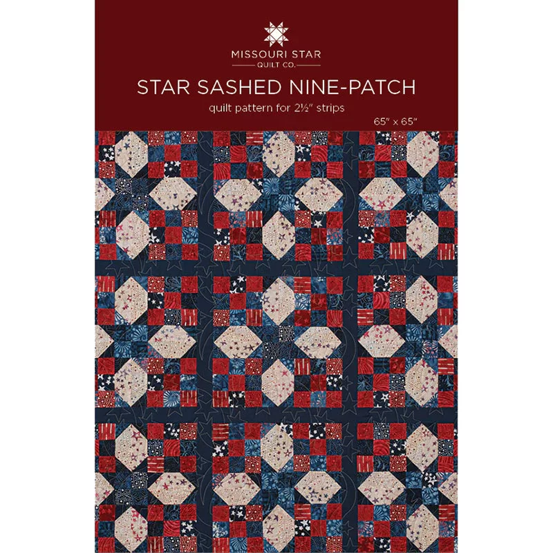 Missouri Star Star Sashed Nine-Patch