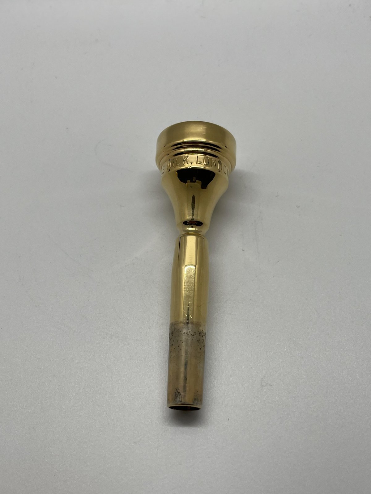 Denis Wick 1 Gold plated trumpet Mouthpiece (used