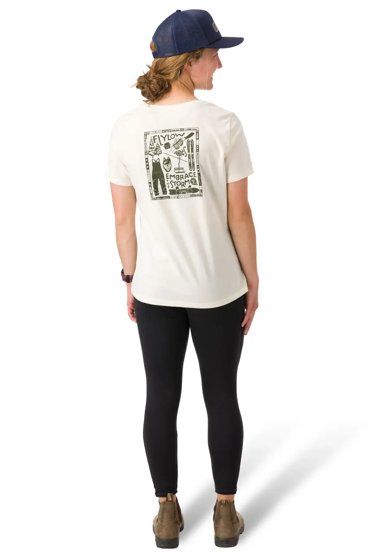 売れ筋商品|||フライロー カットソー トップス レディース Perfect Day T-Shirt - Women's Marble Flylow W Perfect Day Tee 2025' - Marble