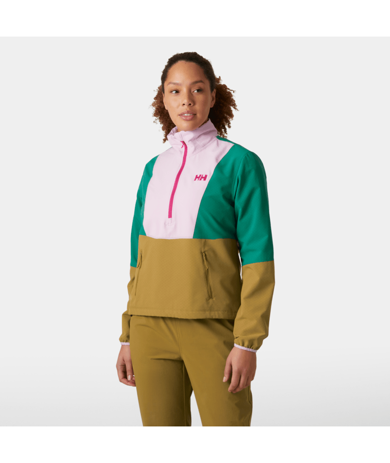 Helly Hansen W Cascade Shield Anorak 2025' - Lynx/Cherry Blossom