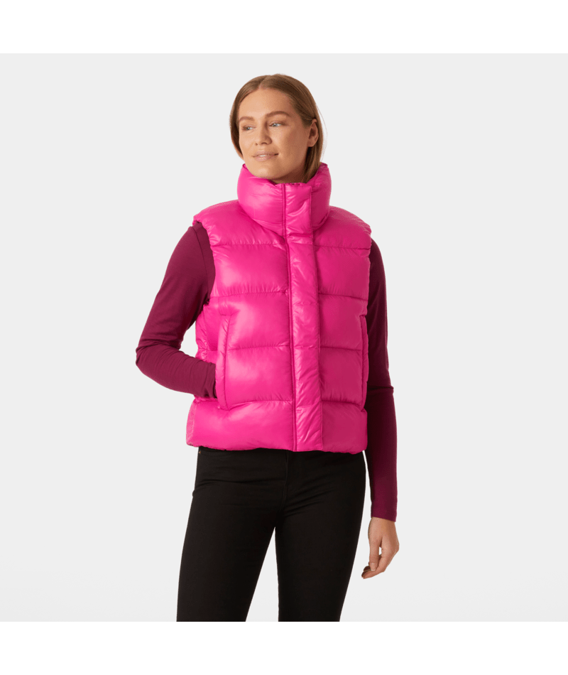 ダウンジャケット・コート +DEINET+ ESSENTIAL ROUND KNIT VEST IN PINK KDCBE4S52111200F Women's Quilted Vest in Eco Taslan Nylon pink | Woolrich US