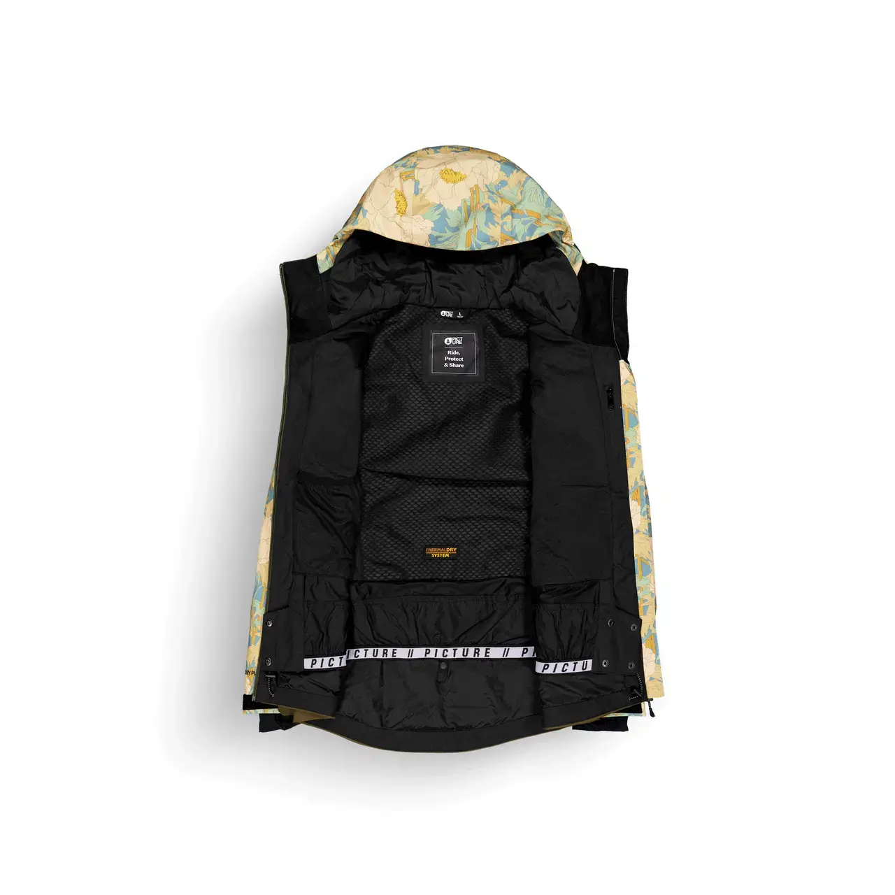 Picture Exa Jacket - Timeless Flower Print -2026' Picture Exa Jacket - Timeless Flower Print -2026'