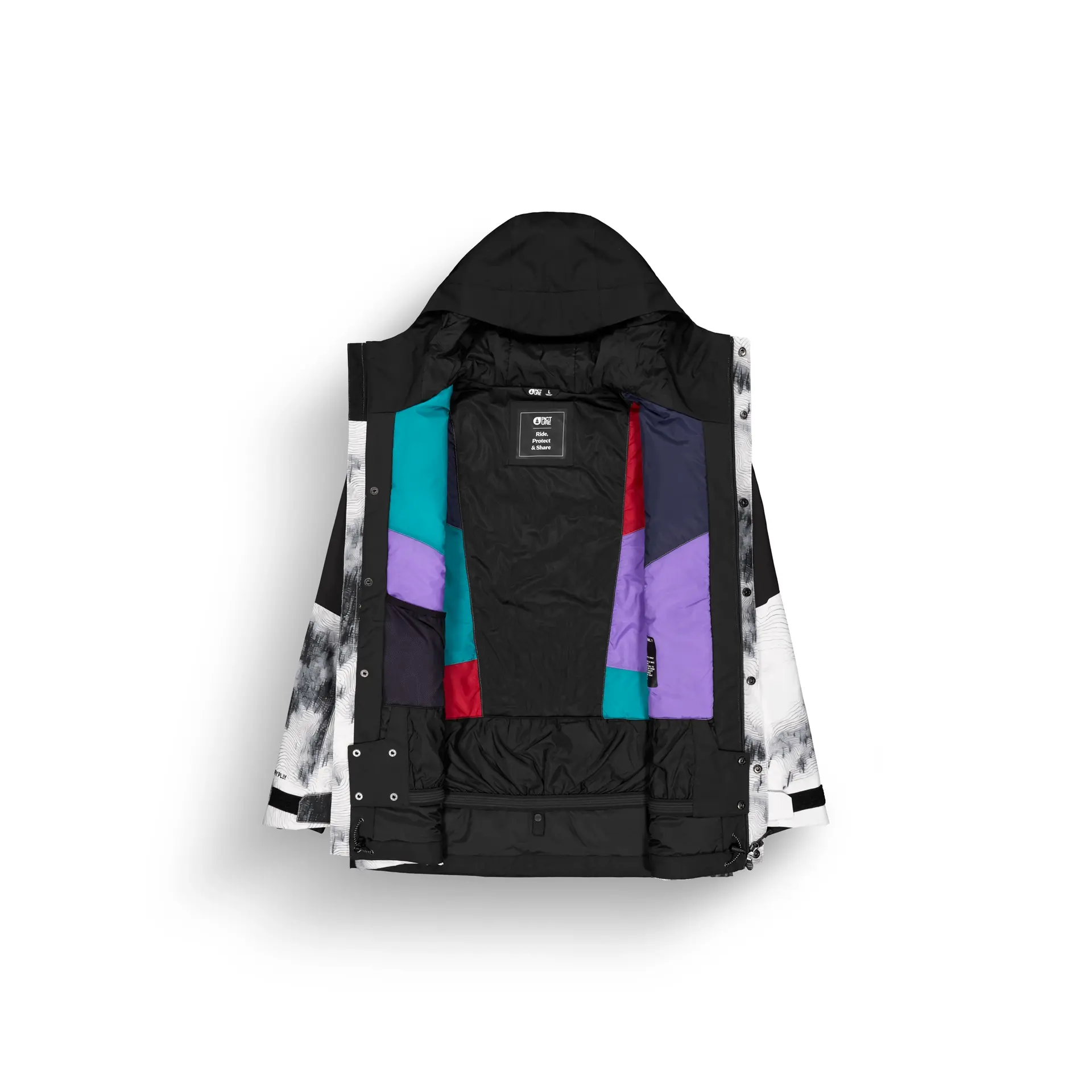 Picture Jomoh Jacket - Snowy Pine Print -2026'