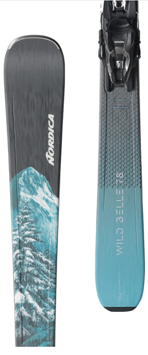 Nordica Wild Belle 78CA w/ TP2 Compact 10 FDT Binding 2024'