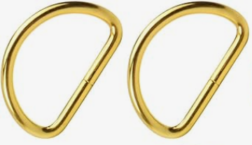 1 Inch D Ring - Set of 2