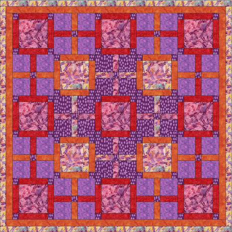 Backroads Quilt Pattern (PDF Download)