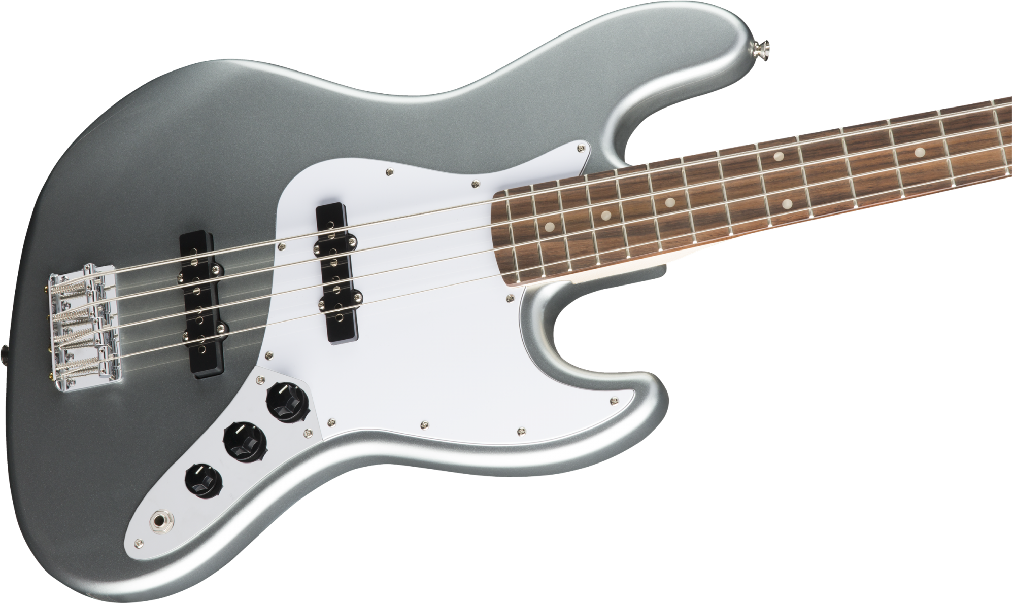 Squier Affinity Series Jazz Bass, Laurel Fingerboard, Slick Silver