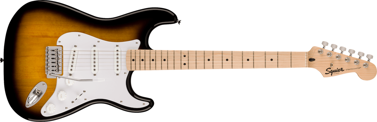 ギター Squier by Fender Stratocaster Amazon.com: Fender Squier Sonic Stratocaster HT - Arctic