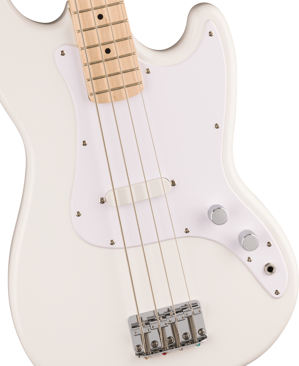 Squier Sonic™ Bronco™ Bass, Maple Fingerboard, White