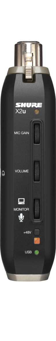 Shure X2u Xlr To Usb Microphone To Usb Adapter